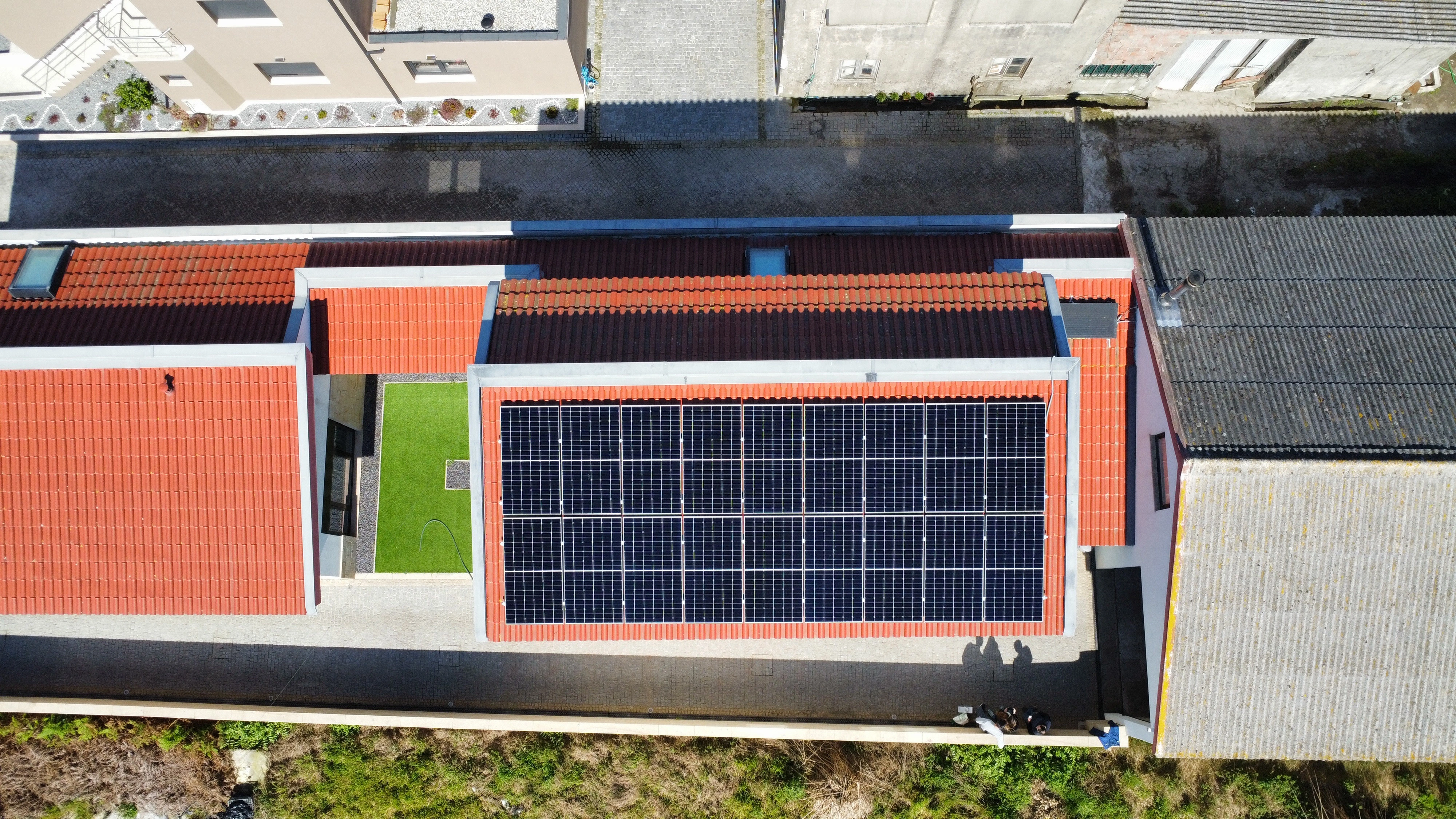 Instalação solar em Póvoa de Varzim